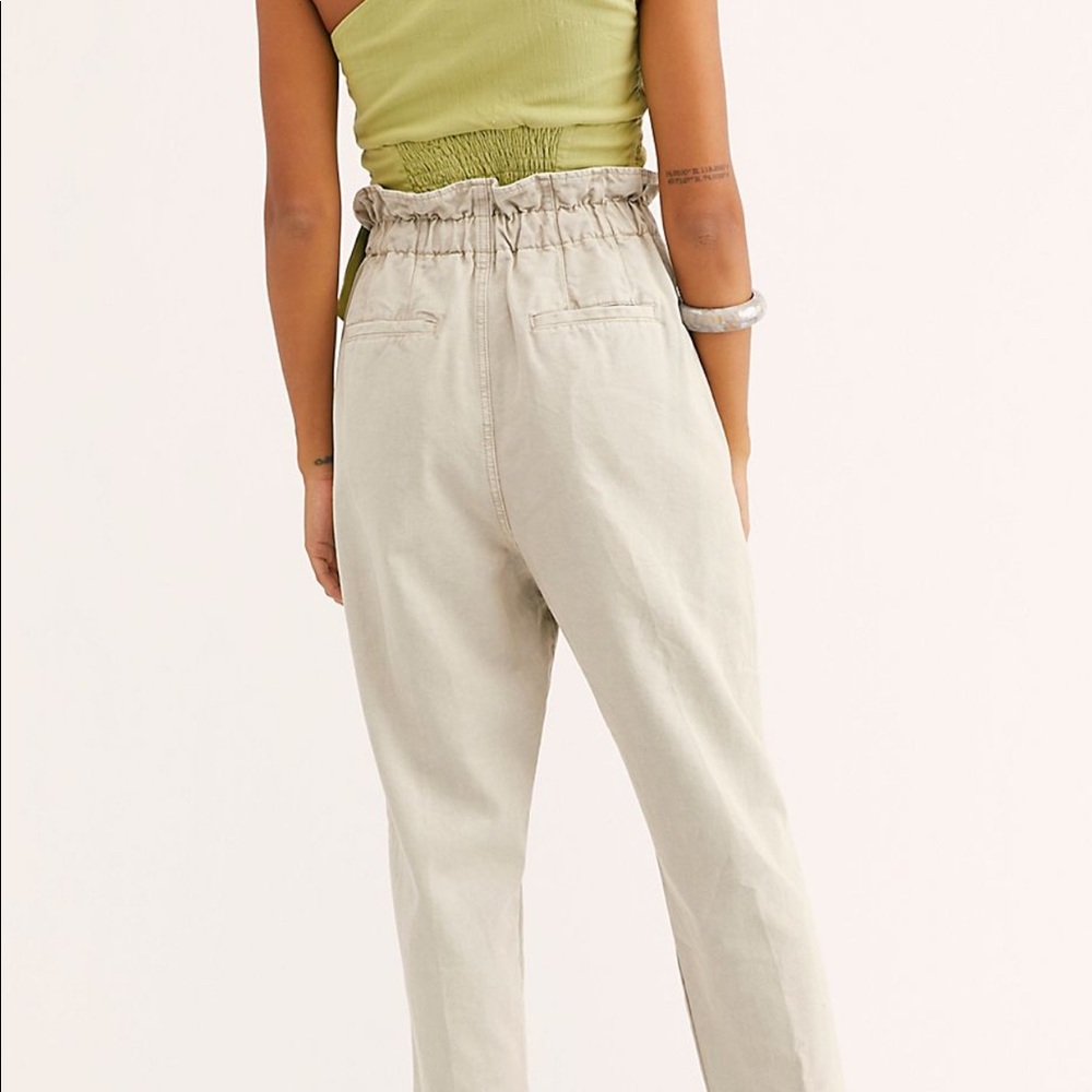 Free People Margate Pleat Trouser - Picture 3 of 6